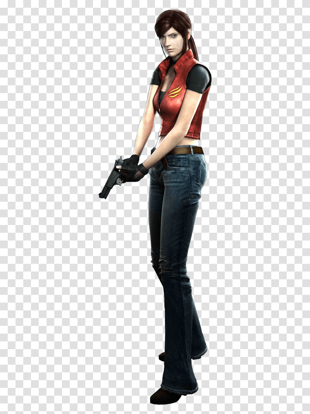 Resident Evil Code Veronica Claire Redfield Hd Claire Redfield Resident Evil Code Veronica, Person, Human, Apparel Transparent Png