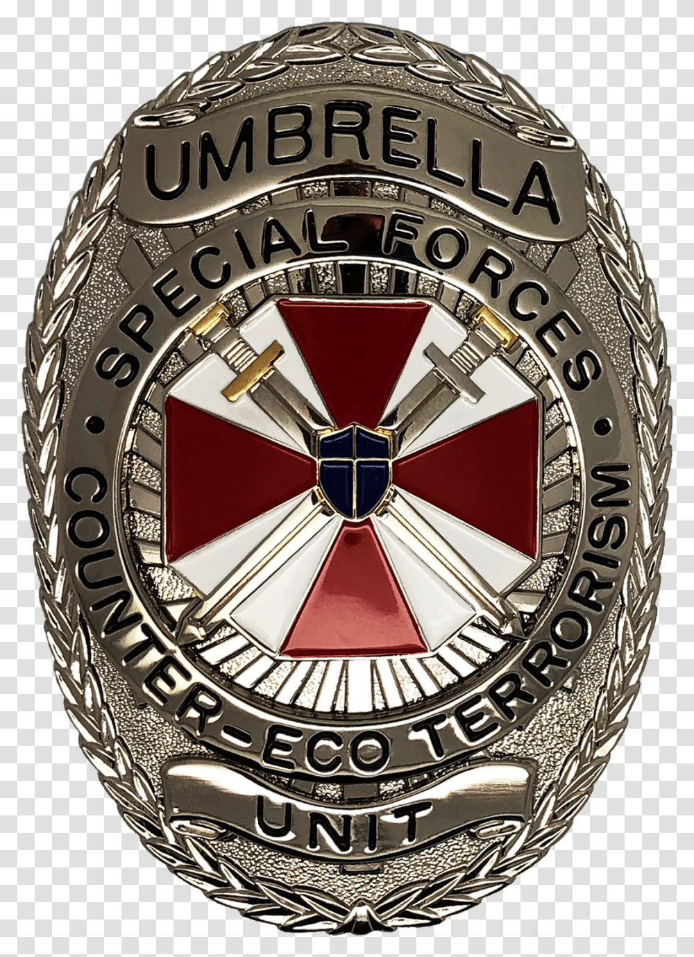 Resident Evil Corporation Umbrella, Logo, Trademark, Badge Transparent Png
