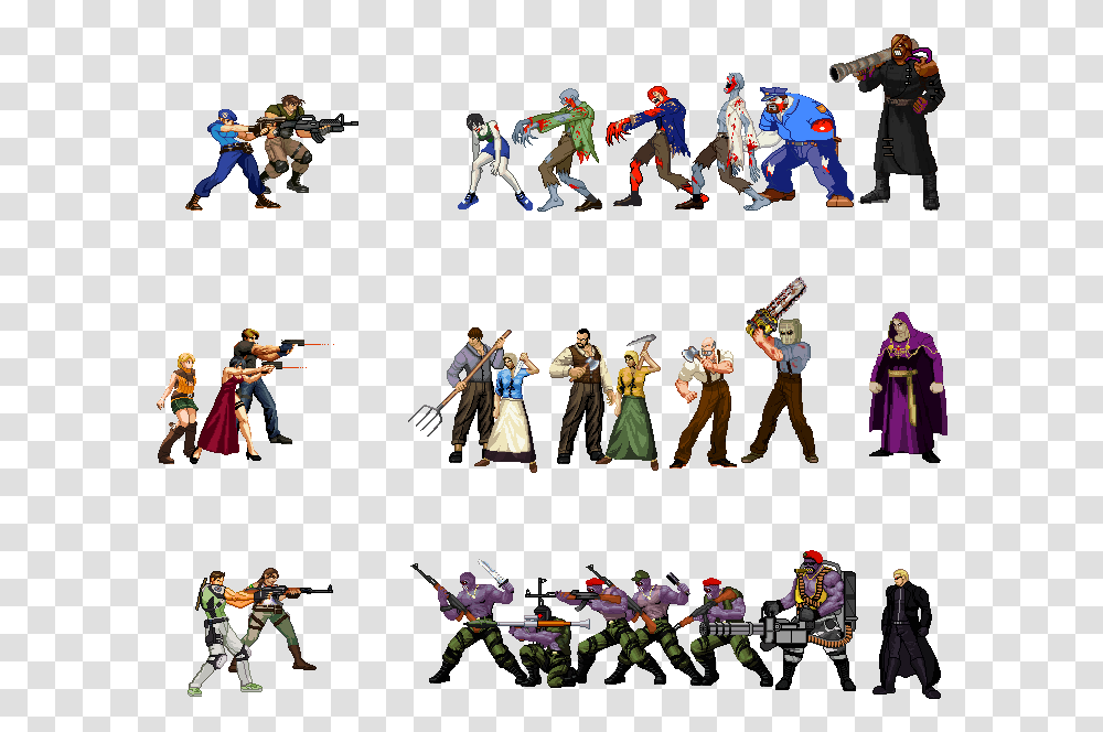 Resident Evil Mugen Resident Evil Custom Figures, Leisure Activities, Person, Human, Dance Pose Transparent Png