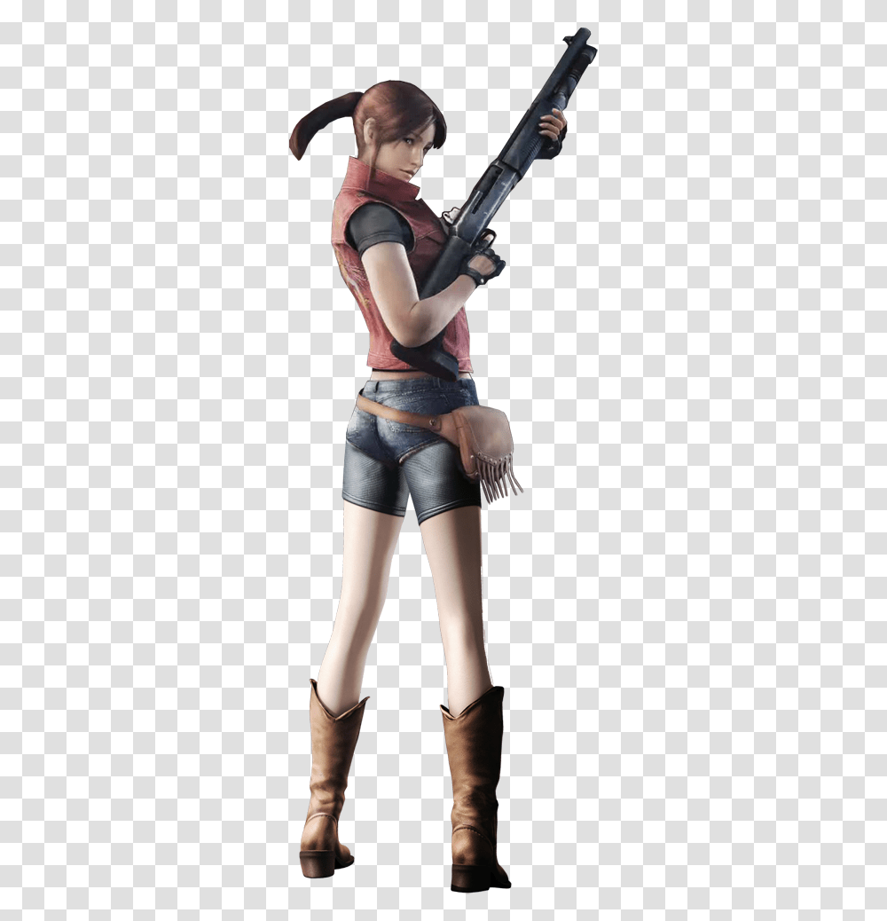 Resident Evil Operation Raccoon City Claire, Person, Pants, Shorts Transparent Png