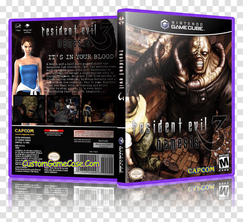 Resident Evil Resident Evil 3 Nemesis, Person, Human, Dvd, Disk Transparent Png