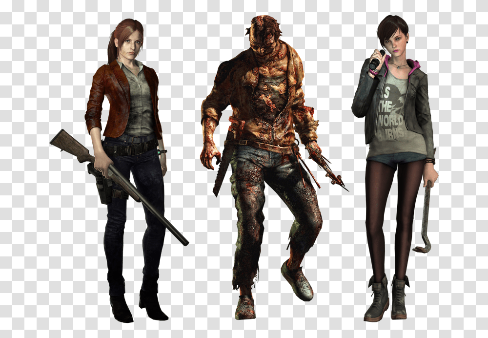 Resident Evil Revelations 2 Protagonistas Resident Evil Revelations 2 Moria, Person, Costume, Shoe Transparent Png