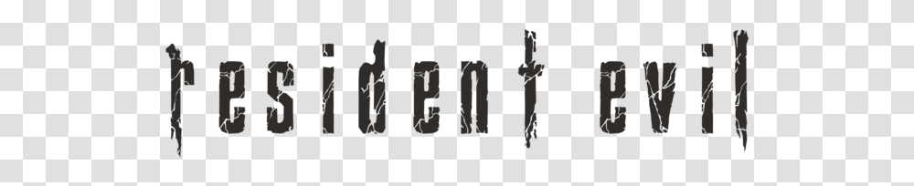 Resident Evil Series Logo, Number, Alphabet Transparent Png