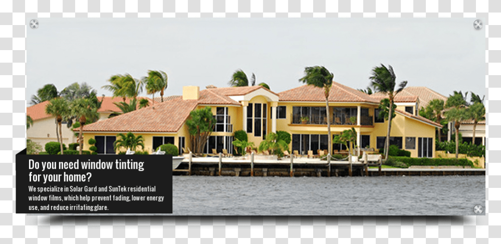 Residential Window Tinting Florida, Hotel, Building, Resort, Villa Transparent Png