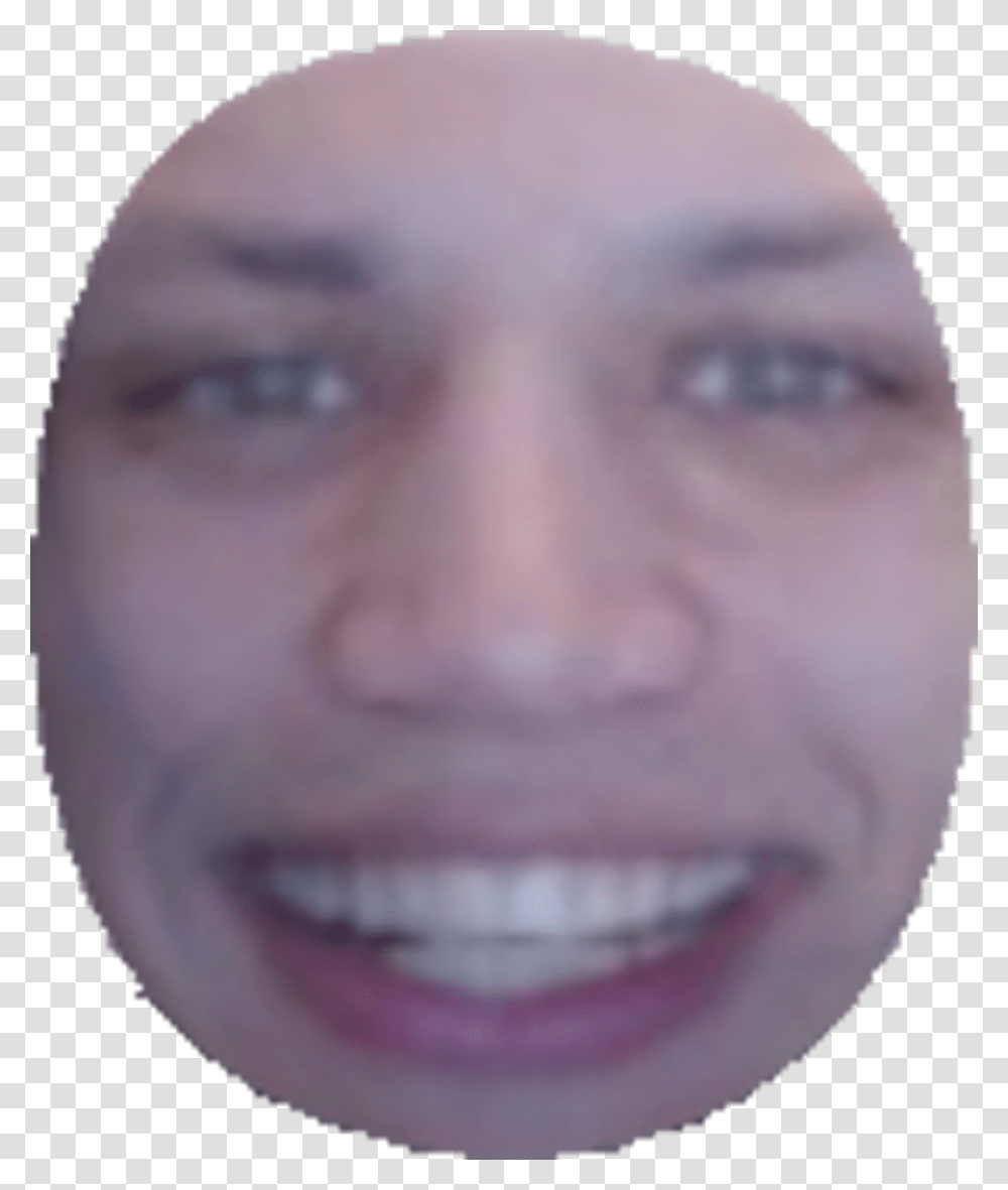 Residentsleeper Emote Tyler1, Face, Person, Smile, Head Transparent Png