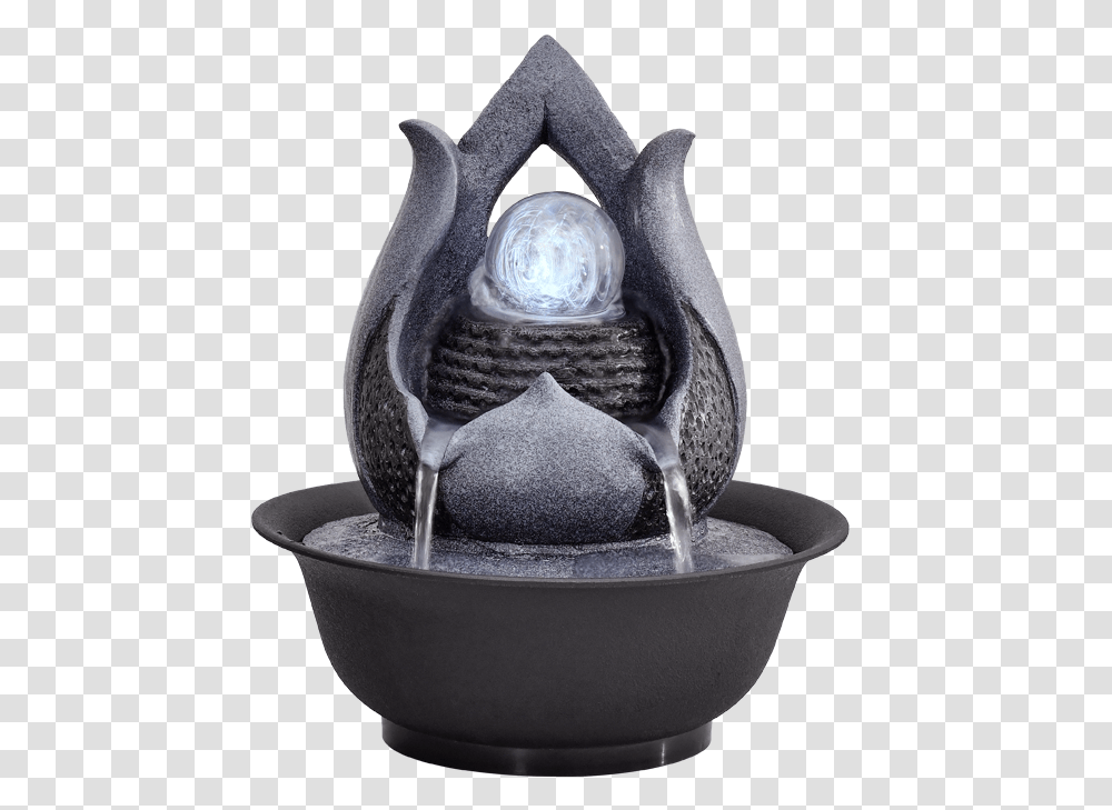 Resin Decorative Fountains Indoor Water Decoration Water Fountain, Sphere, Bowl, Sculpture, Art Transparent Png