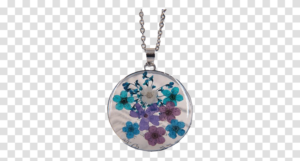 Resin Jewellery By Dry Flower, Pendant, Porcelain, Pottery Transparent Png