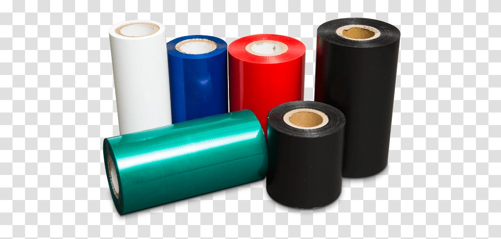 Resin Ribbon, Tape, Cylinder, Plastic Wrap Transparent Png