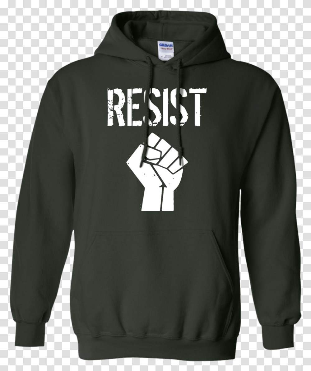 Resist Against Donald Trump Power Fist T Shirt We Just Two Lost Souls Swimming, Apparel, Hand, Sweatshirt Transparent Png