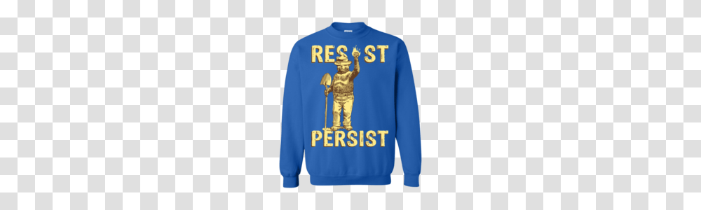 Resist Persist Smokey Bear Shirts Teesmiley, Apparel, Sweatshirt, Sweater Transparent Png