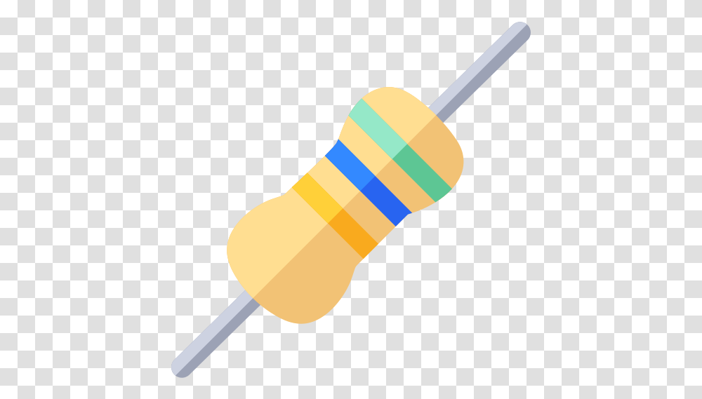 Resistor Icon From Electronics Pack Resistores, Sweets, Food, Confectionery, Tool Transparent Png
