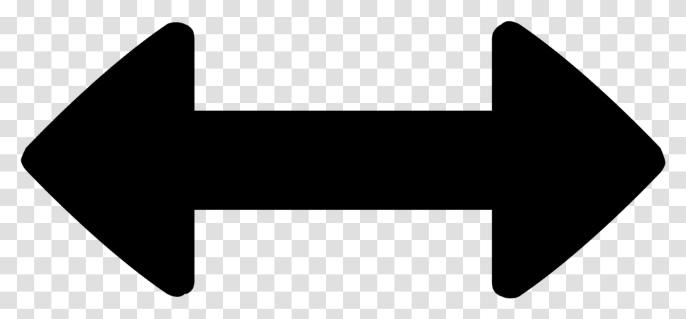 Resize Horizontal Icon Arrow Left And Right, Gray, World Of Warcraft Transparent Png