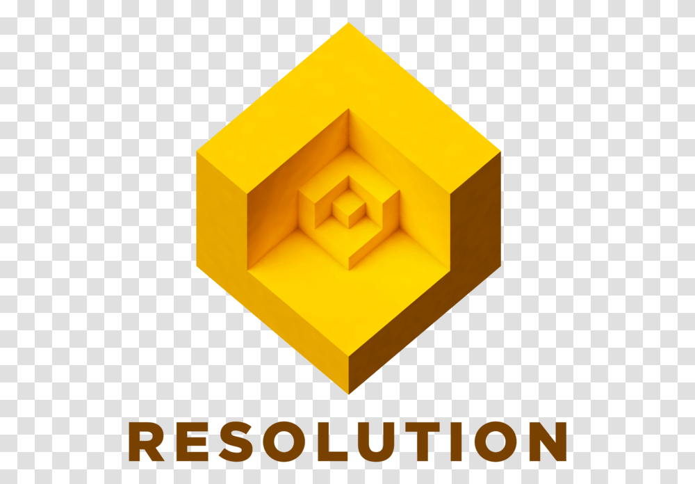 Resolution Games Logo, Box, Crystal Transparent Png