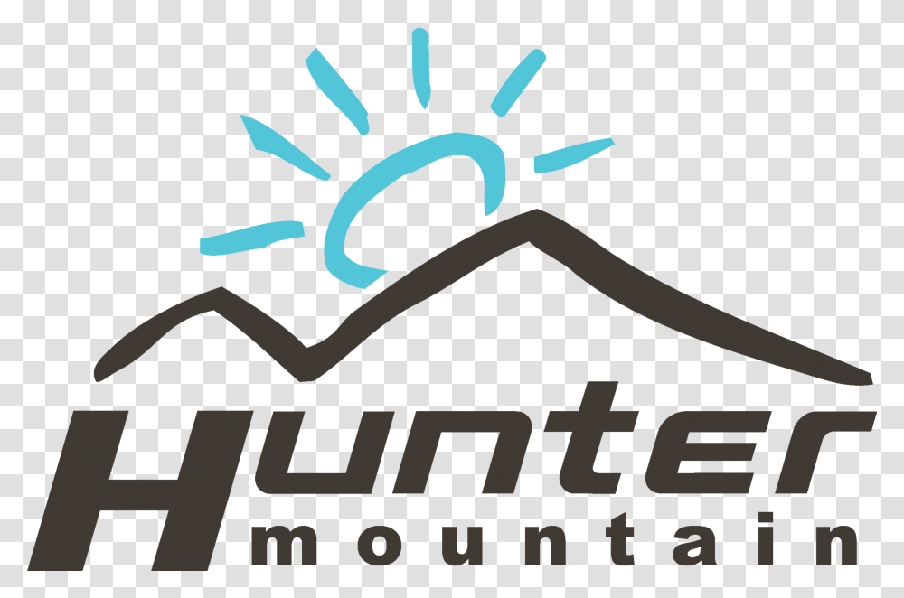 Resort Logo Hunter Mountain Ski Resort Logo, Label, Handwriting, Plant Transparent Png