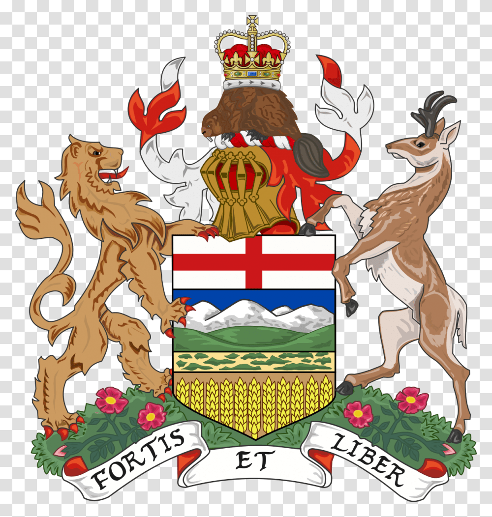 Resource Logo Alberta Provincial Coat Of Arms, Emblem, Poster, Advertisement Transparent Png