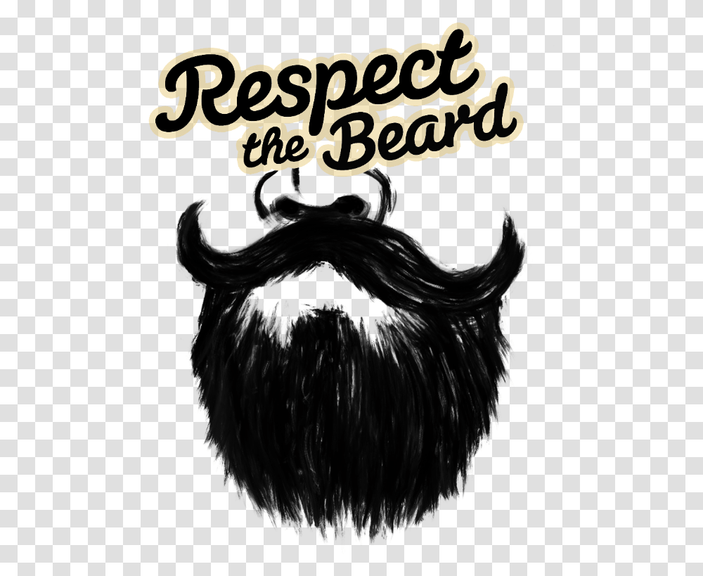 Respect The Beard, Poster, Advertisement, Animal, Flyer Transparent Png