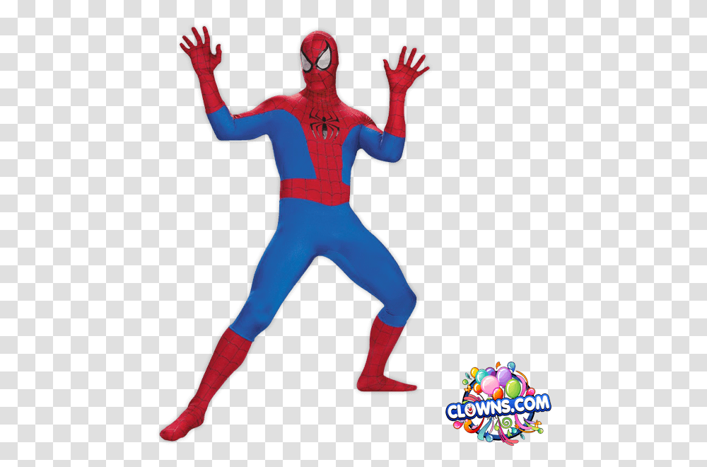 Responsibility Clipart Spider Man Adult Halloween Costume, Person, Human, Apparel Transparent Png