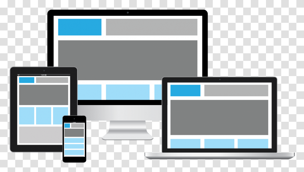 Responsive Design, Monitor, Screen, Electronics, LCD Screen Transparent Png