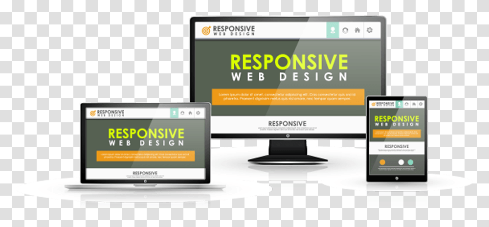 Responsive Web Development Responsive Web Design Que Es, Monitor, Screen, Electronics, Display Transparent Png