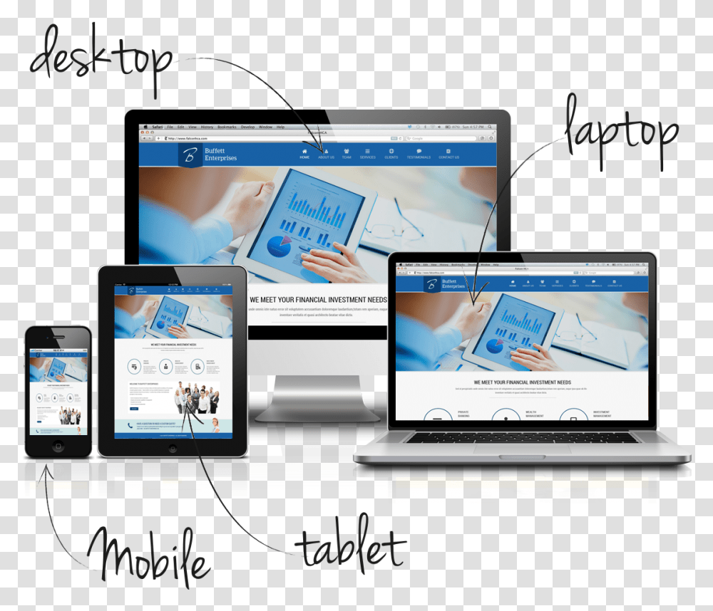 Responsive Web Img, Mobile Phone, Electronics, LCD Screen, Monitor Transparent Png