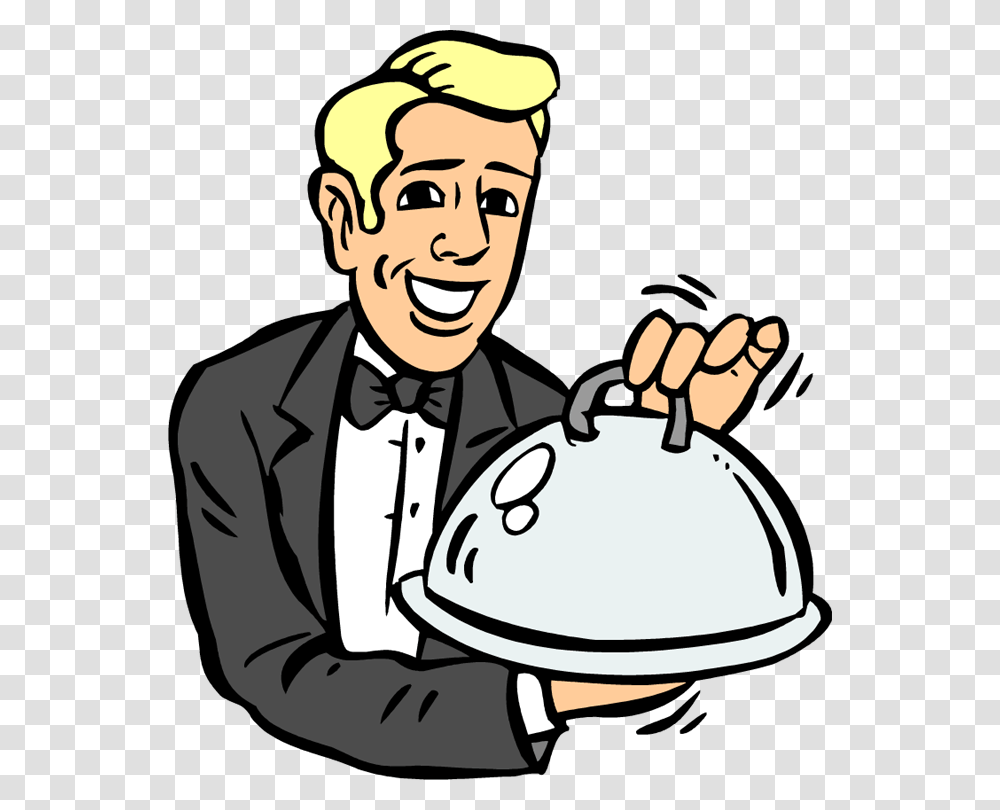 Restaurant Clipart, Person, Human, Waiter, Performer Transparent Png