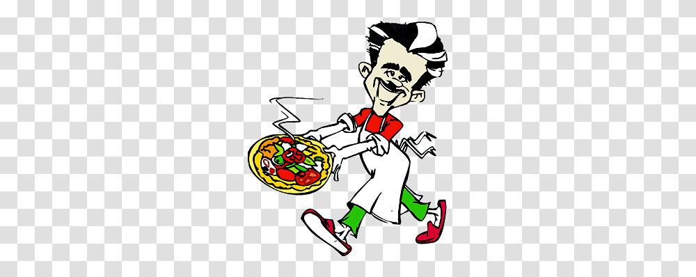Restaurant Clipart Pizza Man, Person, Human, Doodle Transparent Png