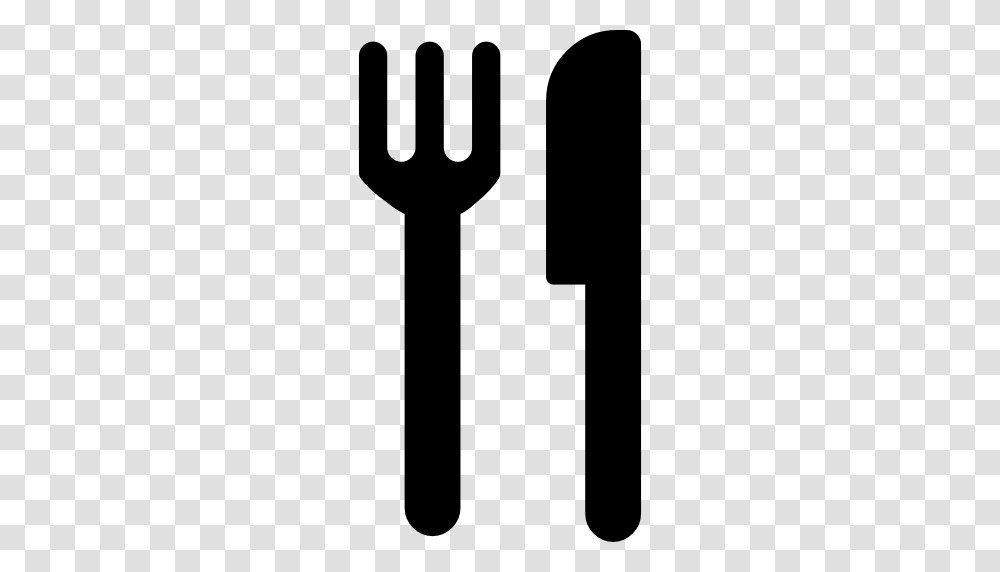 Restaurant Interface Symbol Of Fork And Knife Couple, Cutlery Transparent Png