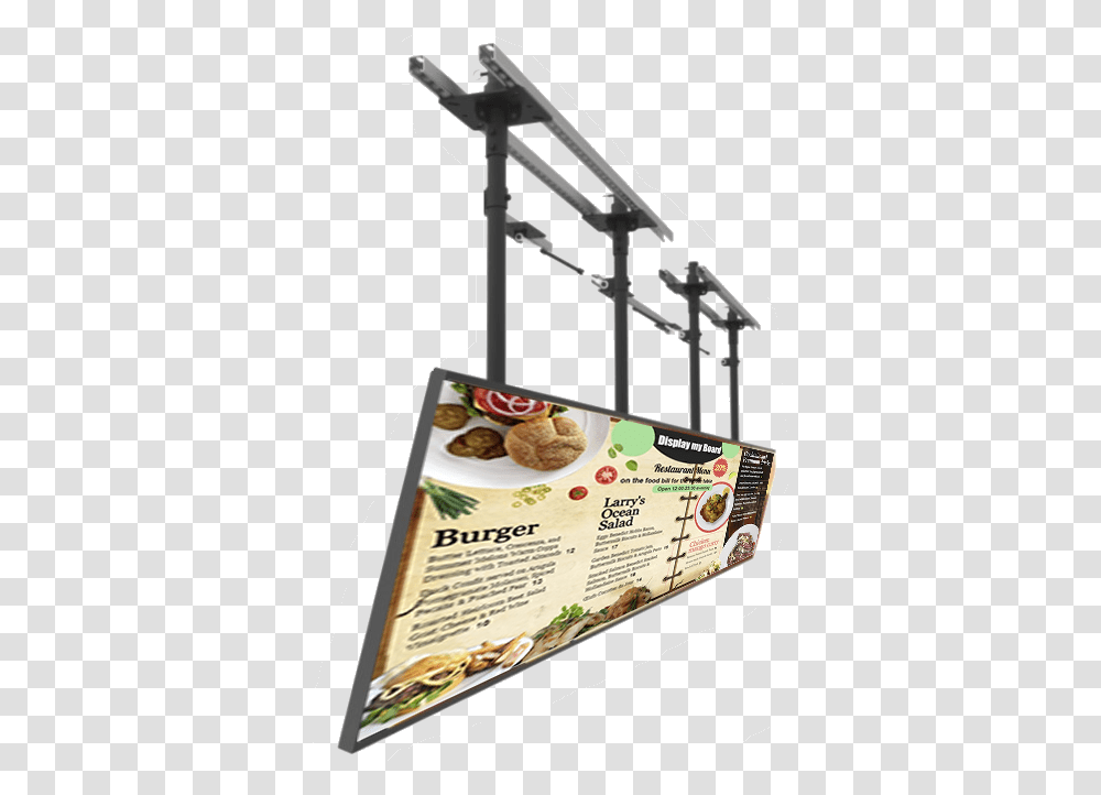 Restaurant Menu Board Banner, Label Transparent Png