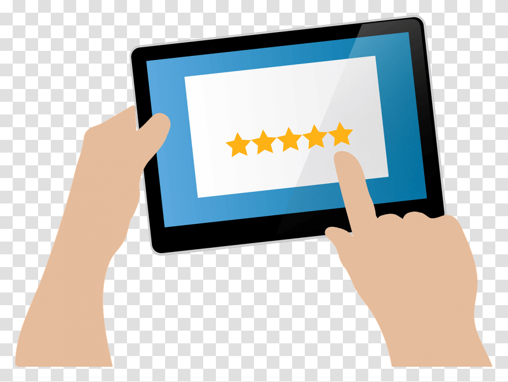 Restaurant Reviews Consumer Reviews, Computer, Electronics, Tablet Computer, Person Transparent Png