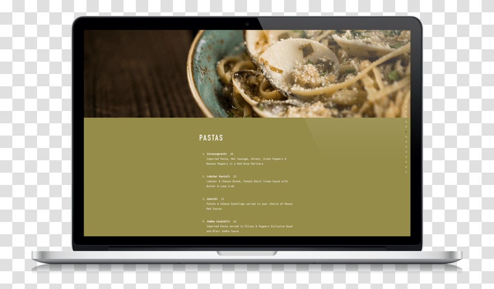 Restaurant Website Olives And Peppers Bootstrap Desgin Online Advertising, Monitor, Bowl, Clam, Seashell Transparent Png