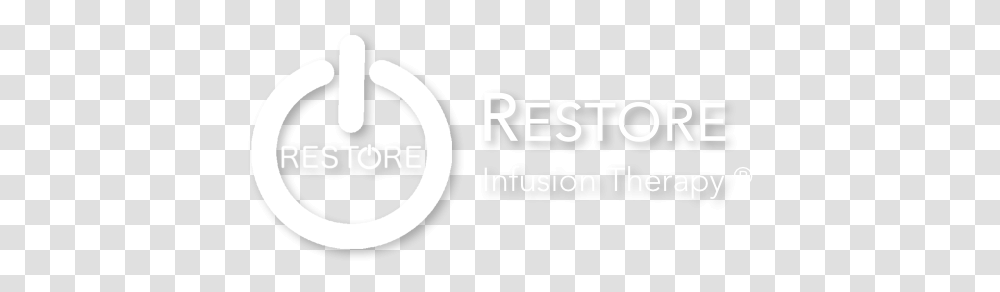 Restore Logo White Vertical, Text, Number, Symbol, Label Transparent Png