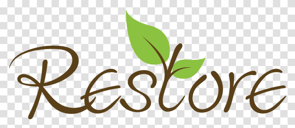 Restore Logos Language, Plant, Leaf, Text, Seed Transparent Png