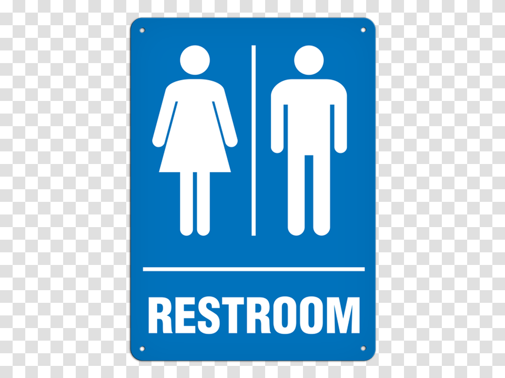Restroom Sign, Road Sign Transparent Png