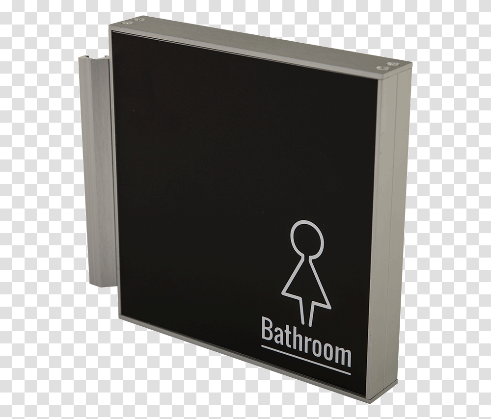 Restroom Signs Sign, Monitor, Screen, Electronics Transparent Png