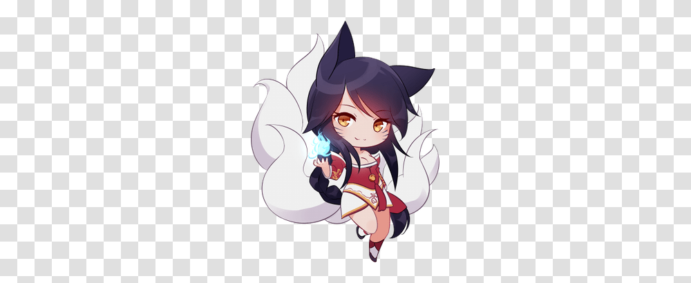 Resultado De Imagen De Ahri League Of Legends, Manga, Comics, Book Transparent Png