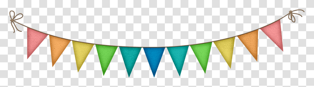 Resultado De Imagen De Banderines De Colores Dibujo Bordes E, Triangle, Plant, Cone Transparent Png