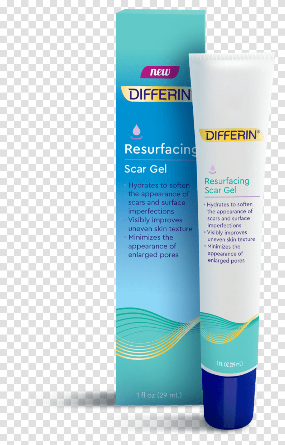 Resurfacing Scar Gel Differin Differin Resurfacing Scar Gel, Sunscreen, Cosmetics, Bottle Transparent Png