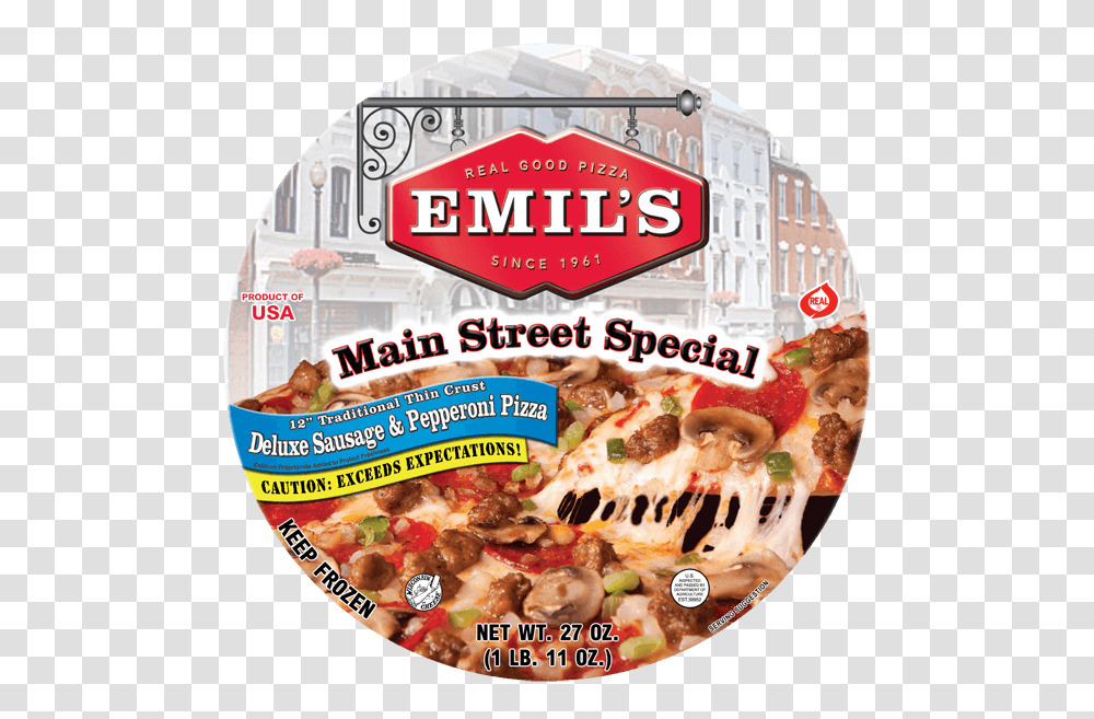 Retail Locations For Emils Pizza In Watertown Wi, Disk, Dvd, Label Transparent Png