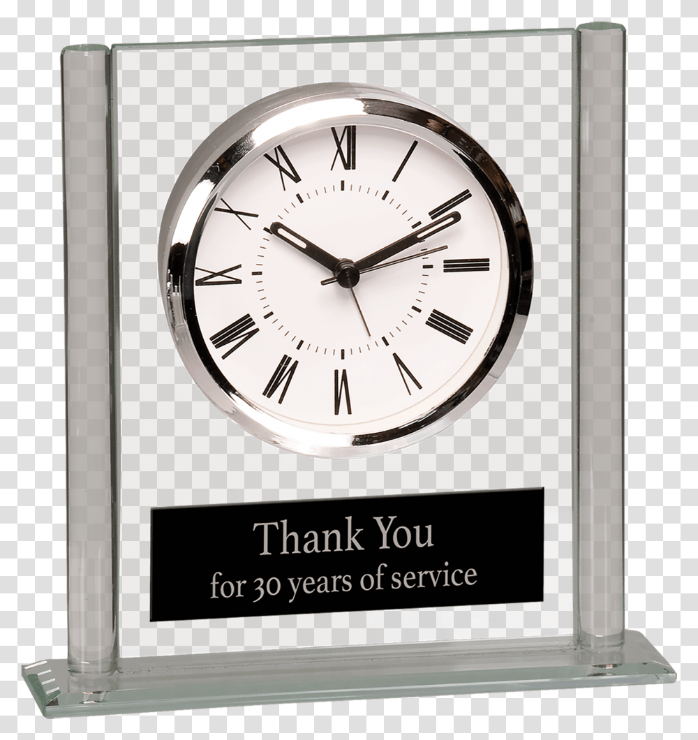 Retirement Engraved Clock Gift, Analog Clock, Clock Tower, Architecture, Building Transparent Png