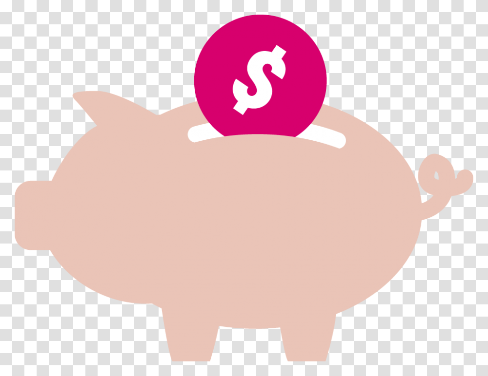 Retirement Savings Clipart Download, Piggy Bank, Animal Transparent Png