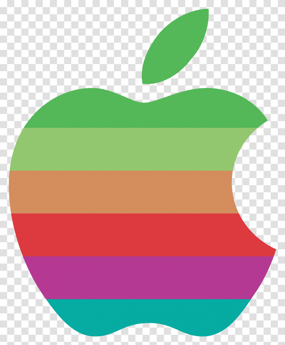 Retro Apple Logo Wwdc 2016 Wallpapers Old Apple Logo, Symbol, Trademark, Text, Label Transparent Png
