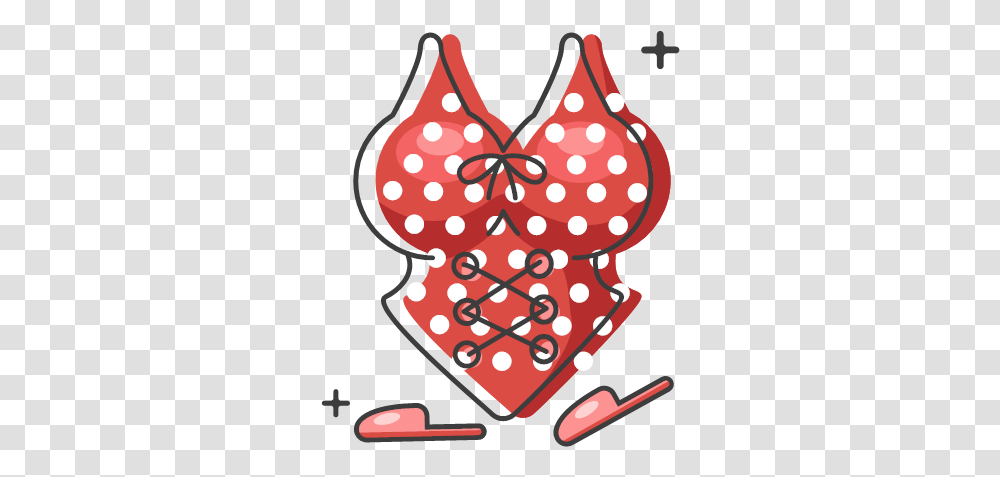 Retro Bowtie One Piece Vector Icons Girly, Clothing, Apparel, Swimwear, Texture Transparent Png