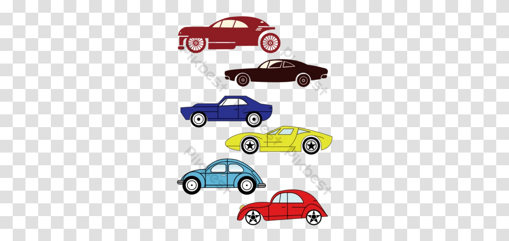 Retro Car Vector Templates Automotive Paint, Vehicle, Transportation, Wheel, Machine Transparent Png