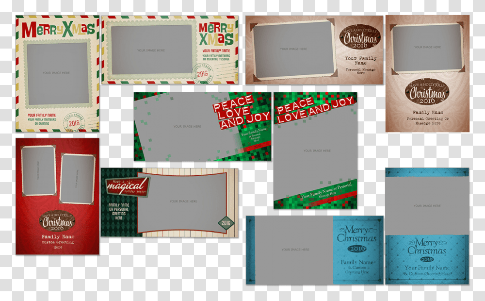 Retro Christmas Cards Photoshop Psd, Paper, Advertisement, Poster Transparent Png