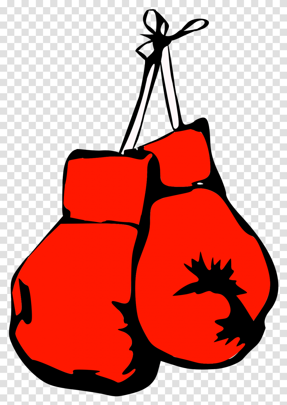 Retro Clipart Boxing Free For Hanging Cartoon Boxing Gloves, Plant, Food, Bomb, Weapon Transparent Png