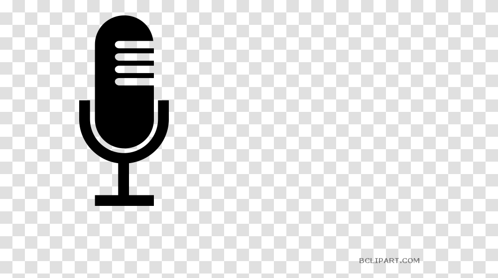 Retro Clipart Microphone Illustration, Gray, World Of Warcraft Transparent Png