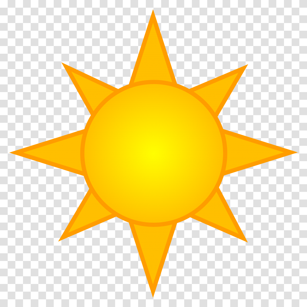 Retro Clipart Sunburst Simple Sun Clipart, Outdoors, Nature, Sky, Lamp Transparent Png