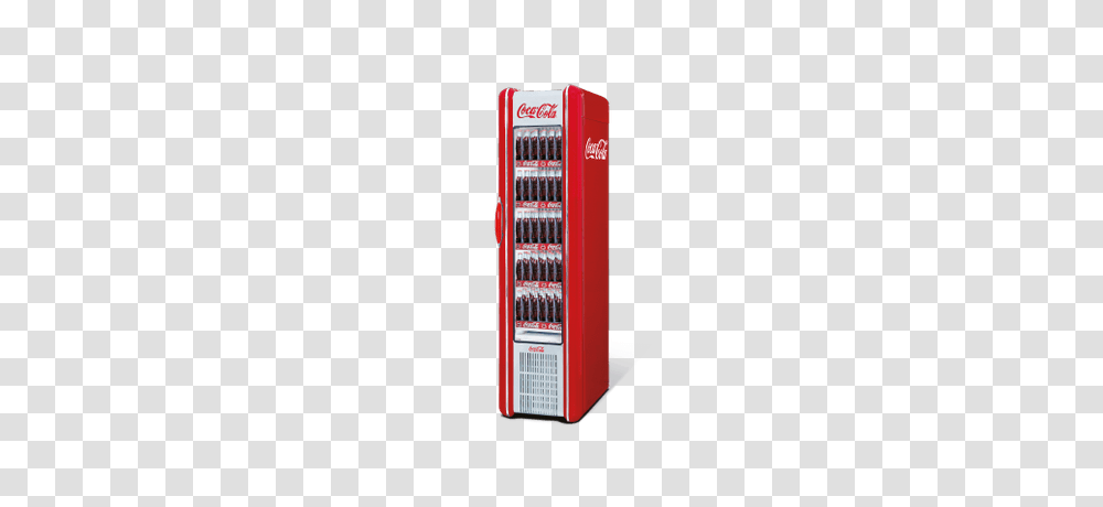 Retro Coca Cola Fridge, Machine, Vending Machine Transparent Png