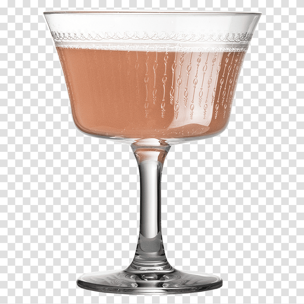 Retro Fizz 1920 Cocktail Glass Champagne Stemware, Goblet, Lamp, Alcohol, Beverage Transparent Png