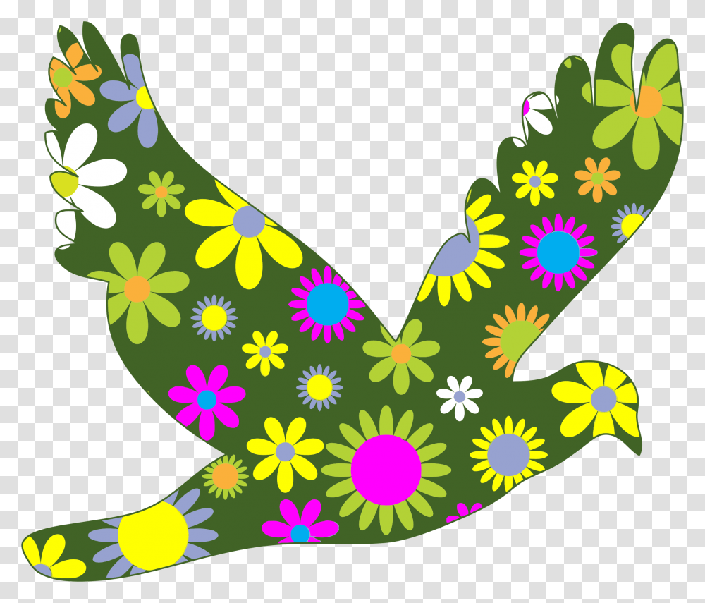 Retro Floral Bird Clip Arts Blomster Clipart, Floral Design, Pattern Transparent Png